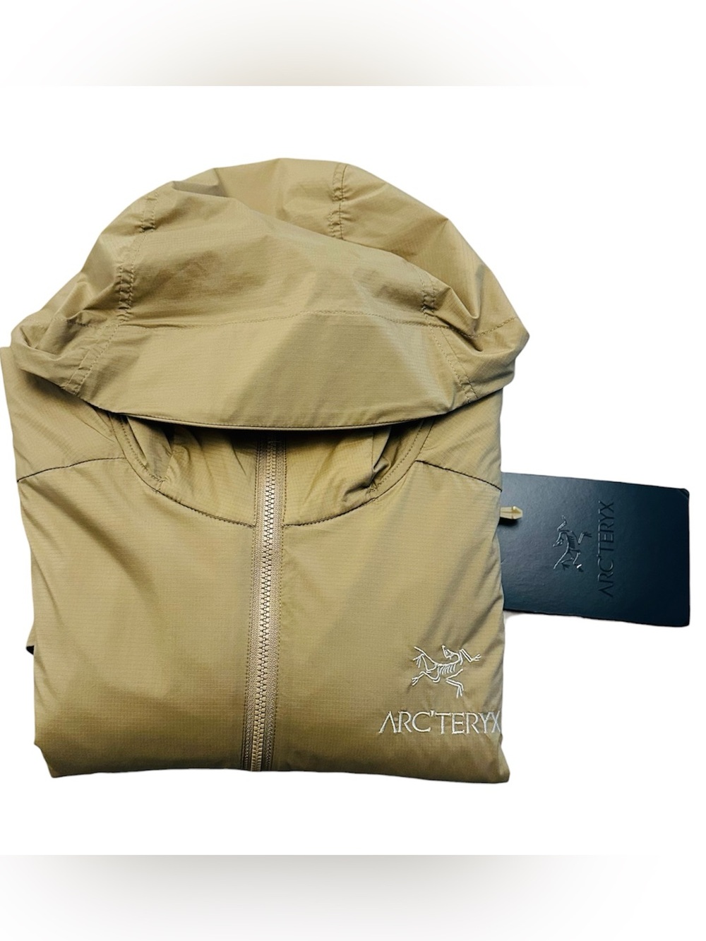 Arc'teryx Atom SL Hoody Canvas Tan Beige Coat Jacket Men’s Medium NWT - Picture 5 of 14